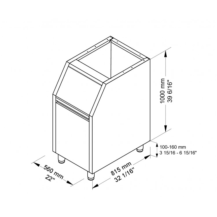картинка Бункер BREMA BIN 110 от магазина Компания+