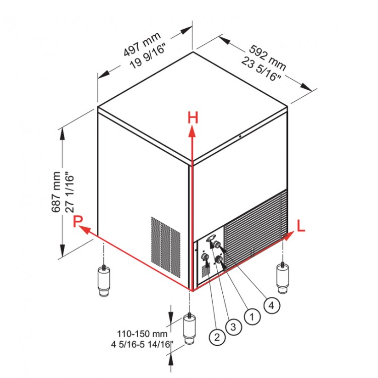 картинка Льдогенератор BREMA CB 316A от магазина Компания+